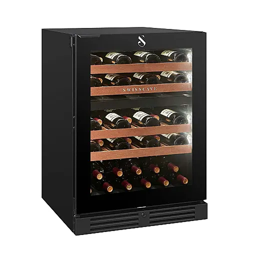 2-Zonen Weinkühlschrank für Küchenunterbau | 40 Flaschen | 82cm