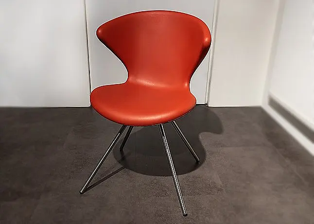 Tonon Designer-Stuhl in Rot