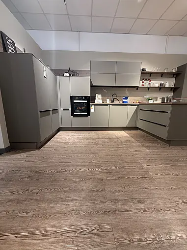 Nobilia Screen in Taupe-Grau inkl. Miele Geräte - Traumhaft -