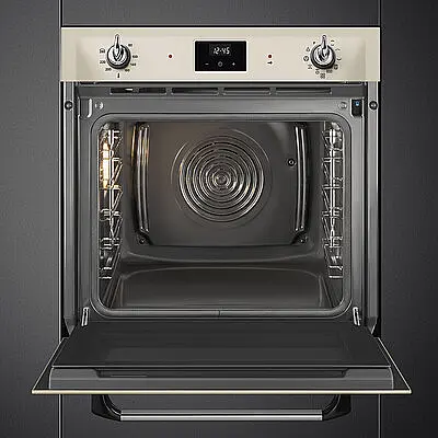Backofen SMEG Pyrolyse Victoria Creme Galileo