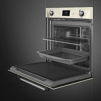 Backofen SMEG Pyrolyse Victoria Creme Galileo