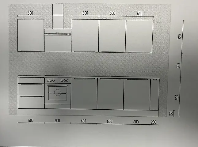 NOBILIA Küche Inkl. E-Geräte. Neue Einbauküche mit Garantie!