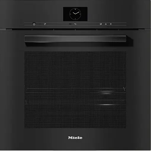 Dampfbackofen Obsidianschwarz