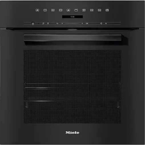 Dampfbackofen Obsidianschwarz
