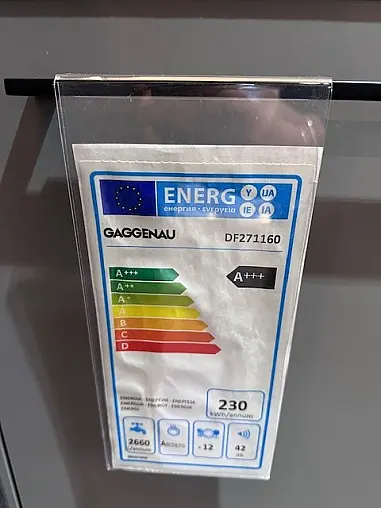 Urban Steingrau/Eiche Schwarz furniert Nero Assoluto Waterjet