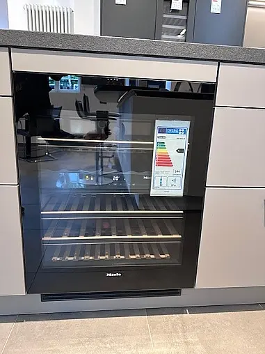 Urban Steingrau/Eiche Schwarz furniert Nero Assoluto Waterjet