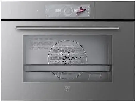 CombiSteamer V6000 45 in Spiegelglas Platinum