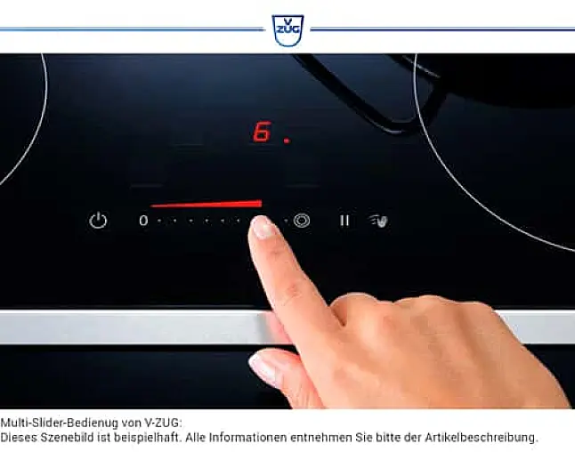 V-ZUG CookTop V6000 I905 Herdunabhängiges Induktionskochfeld BlackDesign