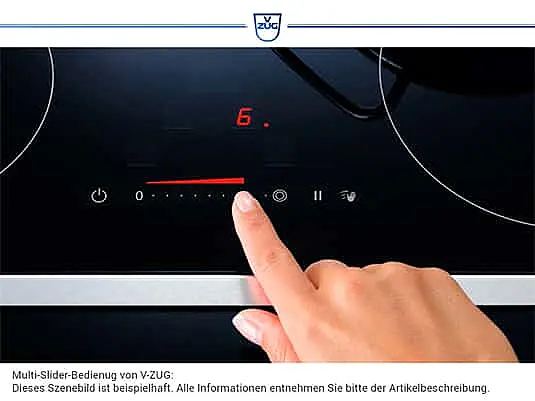 V-ZUG CookTop V6000 I905 Herdunabhängiges Induktionskochfeld BlackDesign