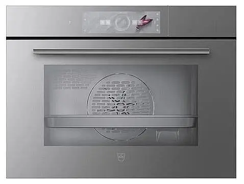 CombiSteamer V6000 45, Spiegelglas Platinum