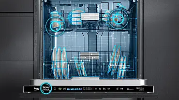 Beko Geschirrspüler mit Sensor Adapt Künstliche Intelligenz für mehr Effizienz