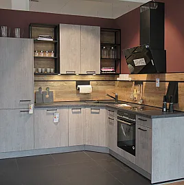 Ausstellungsküche Koje 11 - in Kaufbeuren - kompakte L-Küche, mit FrameRacks uvm.