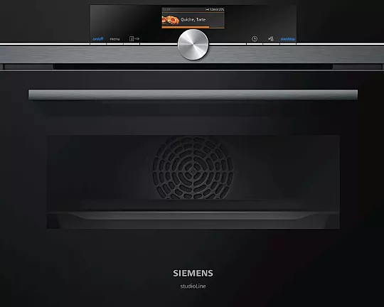 | Siemens | StudioLine | NEU | - | Siemens | StudioLine | CM836GPB6 |Mikrowellen Backofen | Black Steel | TFT Touchdisplay |IQ700 | NEU|