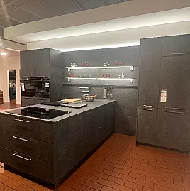 Moderne Küche in graphit