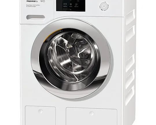 Stand-Waschmaschine-Frontlader lotosweiß - WCR860WPS PWash2.0&TDosXL&WiFi