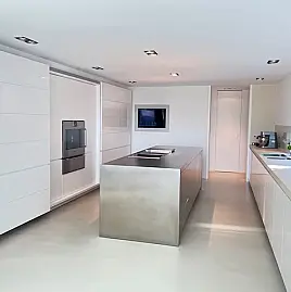 Gebraucht: Kücheninsel Kochinsel Blanco SteelArt Edelstahl Designelement Bulthaup