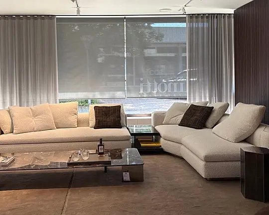Ecksofa mit Sofatisch - Riley + Slope