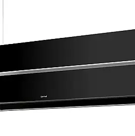 Berbel BIH 100 SKE-P Mattschwarz Inselhaube Skyline Play - Permalyt