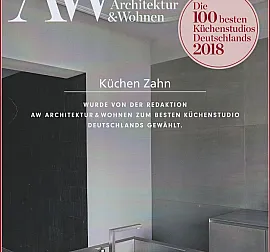 Zum fünften Mal in Folge, sind wir ausgezeichnet worden von der Zeitschrift "Architektur & Wohnen"