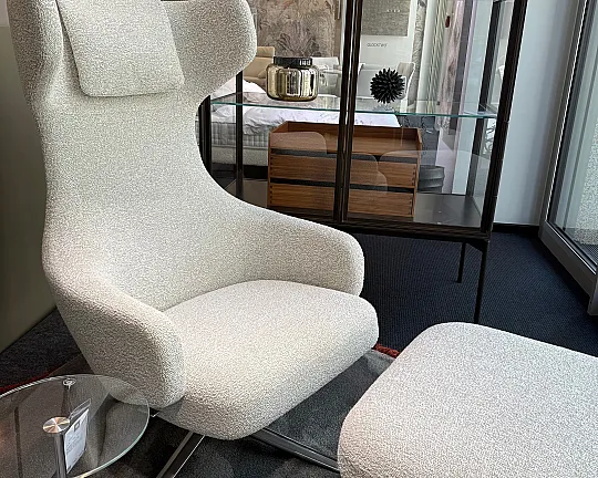 Relaxsessel mit Neigeverstellung - Grand Repos mit Ottoman