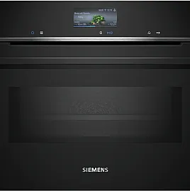 iQ700, Einbau-Kompaktbackofen mit Mikrowellenfunktion, 60 x 45 cm, schwarz