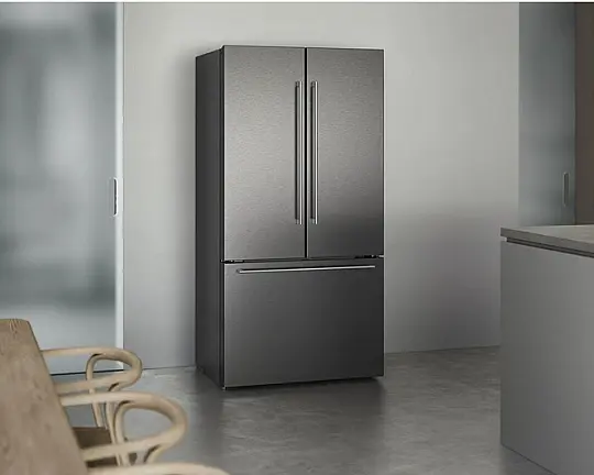 Serie 200 Standkühl-Gefrier-Kombination, mehrtürig 183 x 90.5 cm mit 3 Klimazonen - RY295350