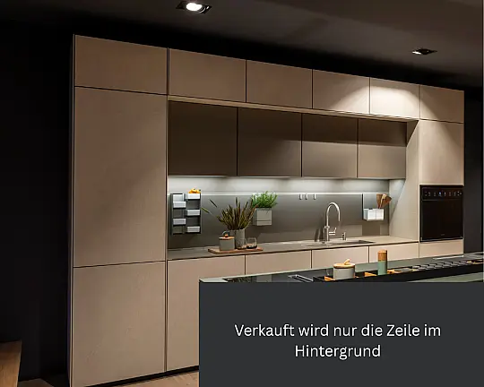 NX950 - Ceramic bianco beige mit BORA, AEG und Bosch Geräten - NX950