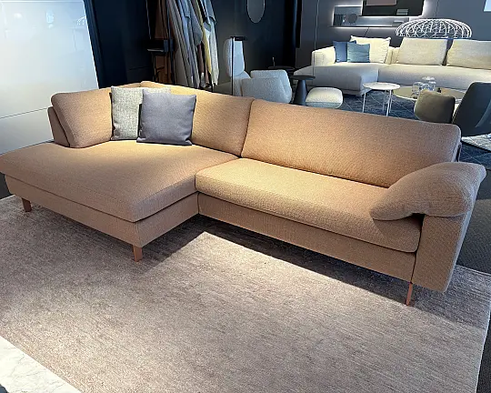 Polstersofa mit Liegeelement / Visko - Conseta