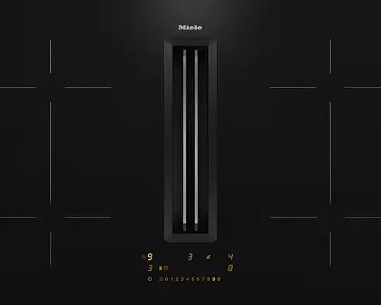 Induktionskochfeld mit integriertem Dunstabzug - KMDA 7473 FL-U