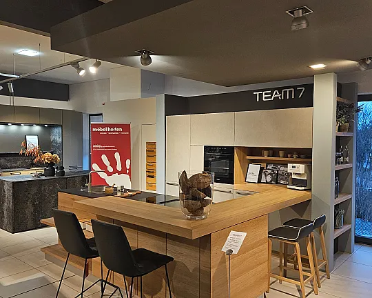 Team7 Premiumküche mit echten Keramikfronten - Premium Keramikfront