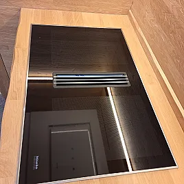 Miele Muldenlüfter Induktionskochfeld KMDA7634FR