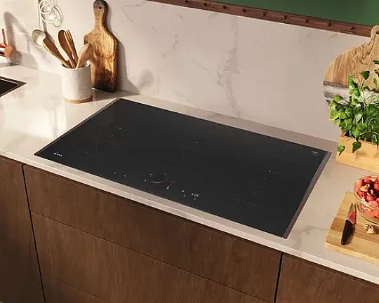 N 90 Induktionskochfeld 90 cm Flex Design aufliegend deep black - T69YYX4C0