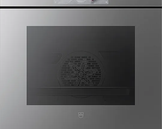 V-Zug Backofen Combair V6000 60er Höhe Spiegelglas Platinum grifflos mit Auto Door - C6T-21068 bzw. 2106800012