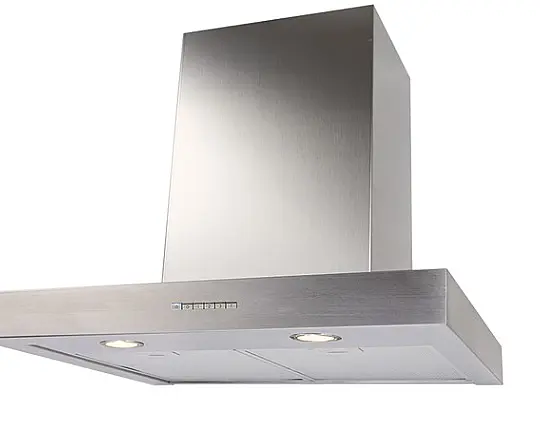 Block Wandhaube 90cm Edelstahl - 2409