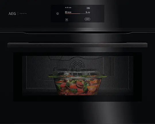 Kompaktgerät 45 cm mit Mikrowelle & Grill, WLAN/App, CookSmart Touch, SoftClosing. - CM7310B