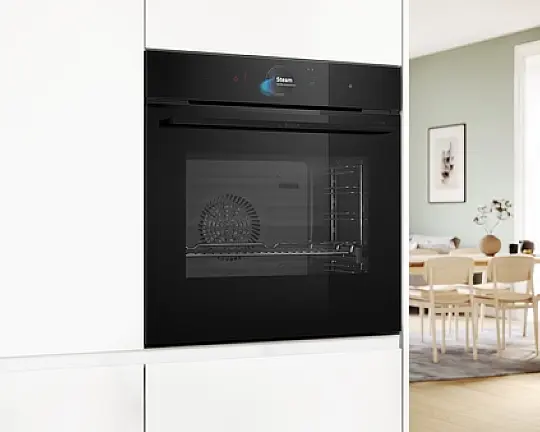 Bosch HSG938EB1 Serie 8, Einbau-Dampfbackofen, 60 x 60 cm, Schwarz HSG938EB1 - HSG938EB1