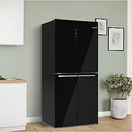 French Door Kühl-/Gefrierkombination schwarz