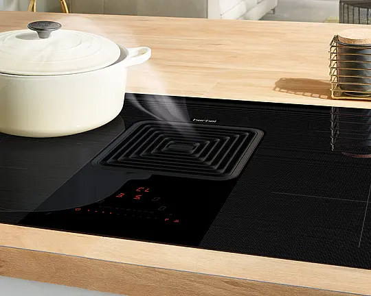 Kochfeldabzug Downline Compact Schwarz - BKA 83 DLC