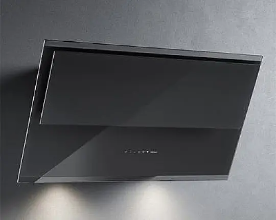 falmec Wandhaube Verso, 55 cm, Schwarz - falmec Wandhaube Verso, 55 cm, Schwarz