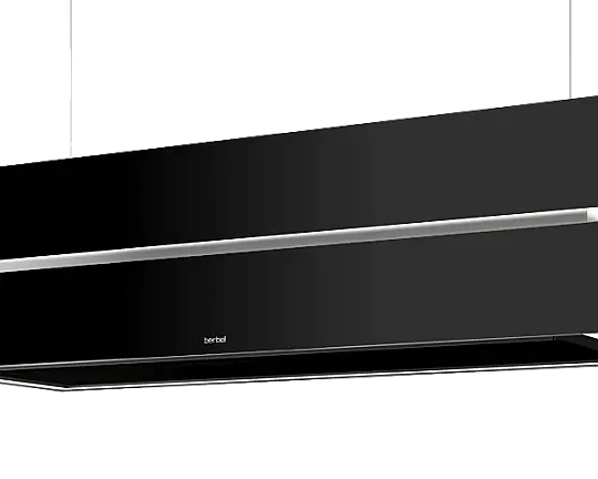 Inselhaube Skyline Edge Sound - BIH 135 SKE-S Schwarz