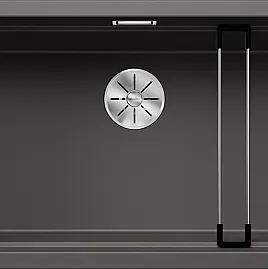 Silgranitbecken Etagon 700-U, Unterbau, felsgrau