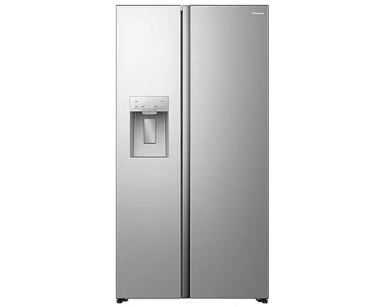 Hisense Side-by-Side RS5P528STIE Total NoFrost, 528 L, Edelstahl - RS5P528STIE