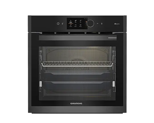 Grundig Einbau-Backofen GEBM19600DXHI A+ Teleskopauszug 14 Heizarten - GEBM19600DXHI