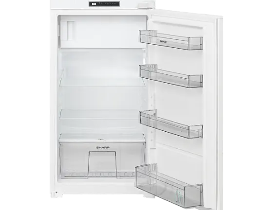 Sharp Einbau-Kühlschrank SJ-LD140E0XS-EU, 139 L, Schlepptür, LED - SJ-LD140E0XS-EU