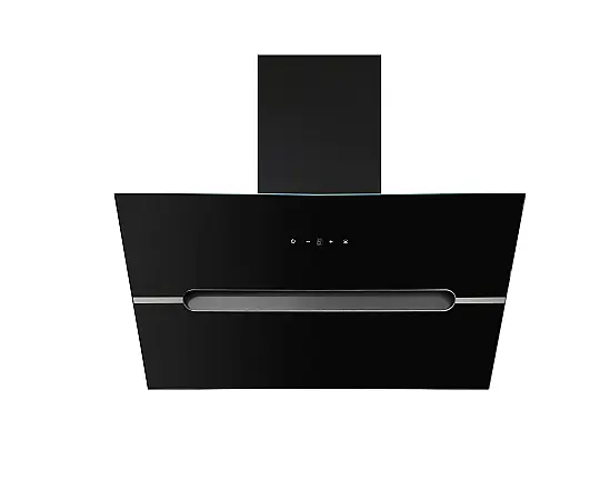 Daewoo Dunstabzugshaube HD-GW6B22B-EU 60 cm schwarz, A+++, Touch - HD-GW6B22B-EU