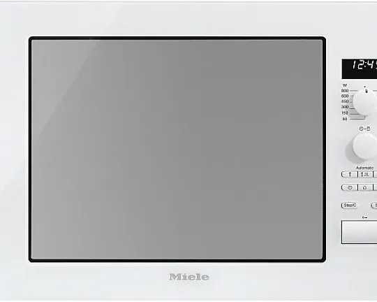 Einbau Mikrowelle in Brilliantweiß - M 6032 sc