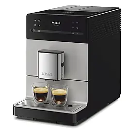Leiser Kaffeevollautomat in Silber