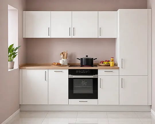 Reduziert und Effizient, ideal für den kleinen Raum - Küchenzeile - 3876/3