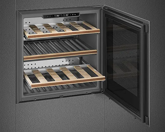Smeg Weinkühlschrank 60cm, Dolce Stil Nuovo - CVI629NR3