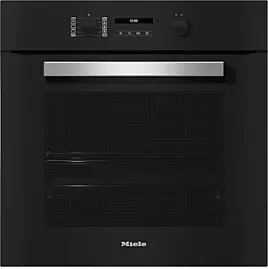 Einbaubackofen H2466 B Obsidianschwarz